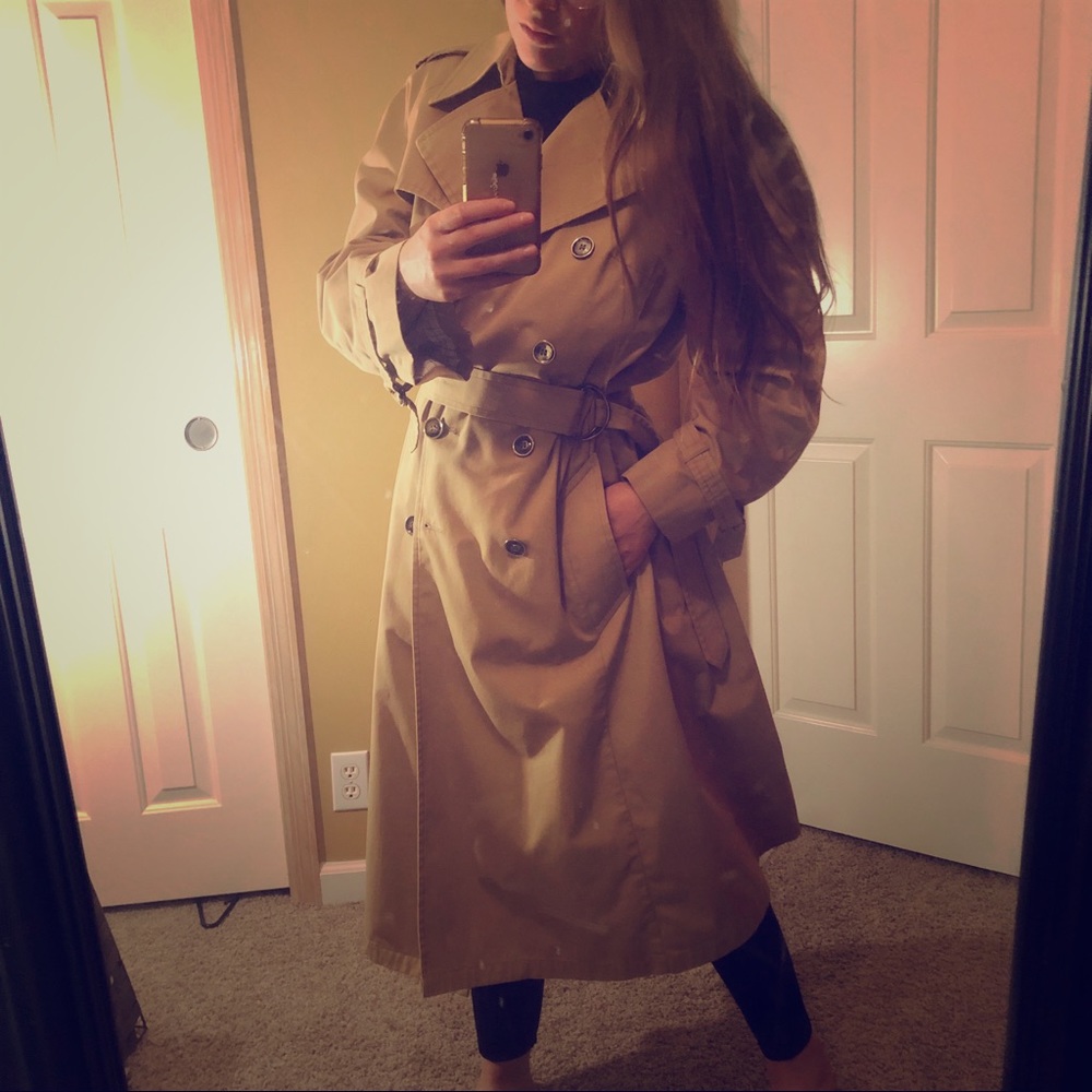London Fog trench coat